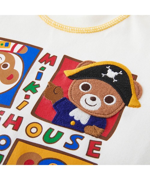 MIKI HOUSE（ミキハウス） tシャツ お仕事プッチー半袖Tシャツ キッズ