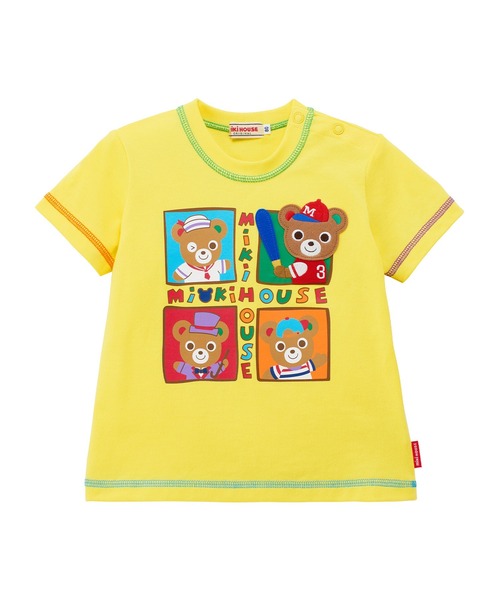 MIKI HOUSE（ミキハウス） tシャツ お仕事プッチー半袖Tシャツ キッズ