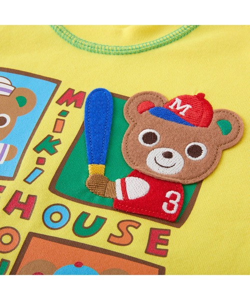MIKI HOUSE（ミキハウス） tシャツ お仕事プッチー半袖Tシャツ キッズ