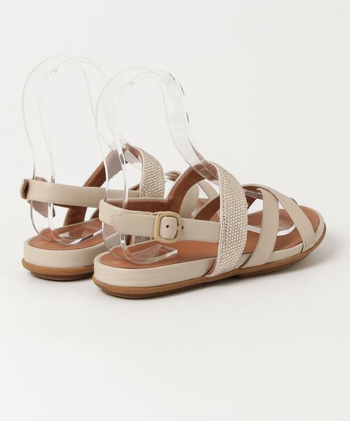 「fitflop」 フラットサンダル US5 ベージュ レディース_画像2
