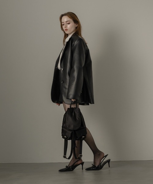 「muku」 リュック FREE ブラック レディース_画像8