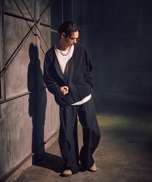 Casper John（キャスパージョン） ブルゾン SMALL ブラック メンズ