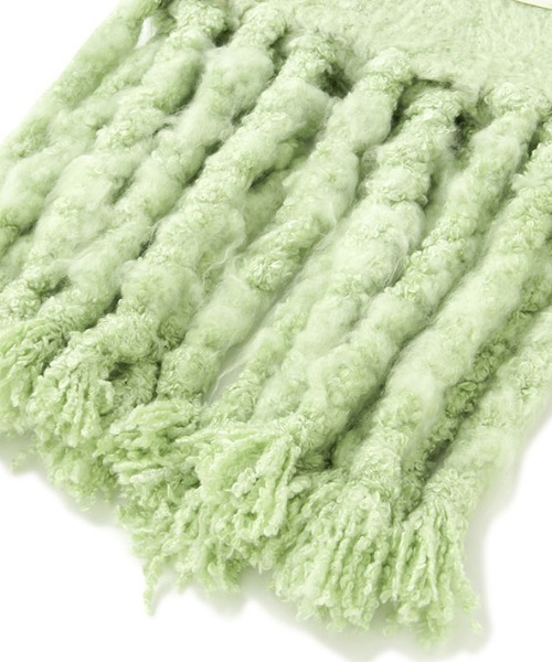 【新品・未使用】ETRE TOKYO へアリーニットストール ETRE TOKYO（エトレトウキョウ） ストール マフラー SANTEヘアリー