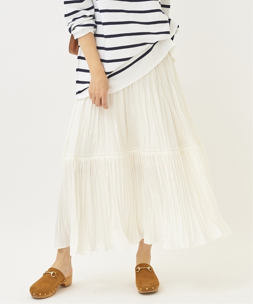 plage（プラージュ） プリーツスカート 36 ブラック レディース