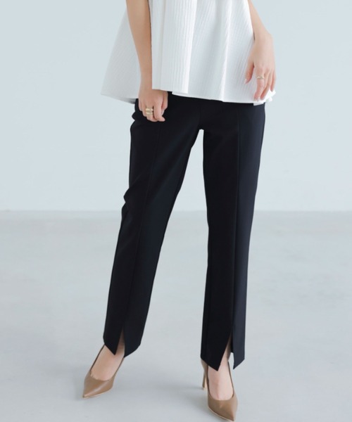 anuans（アニュアンス） スラックス SMALL ネイビー レディース