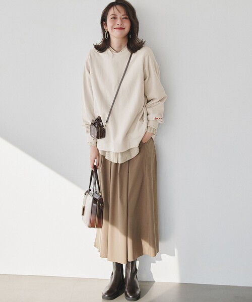 STONE  肌色トレーナー トレーナー スウェット カラー レディース : ZOZOTOWN Yahoo!店 - 通販