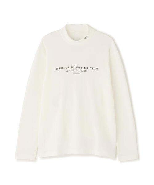 新品　マスターバニーエディション　モックネック　長袖シャツ　カットソー　ホワイト 楽天市場】【PREMIUM SALE 40%OFF】マスターバニーbyパーリーゲイツ