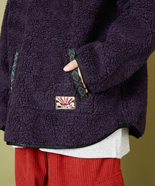 「チャイハネ」 「Amina」ブルゾン「grnコラボ」 FREE ベージュ メンズ_画像7