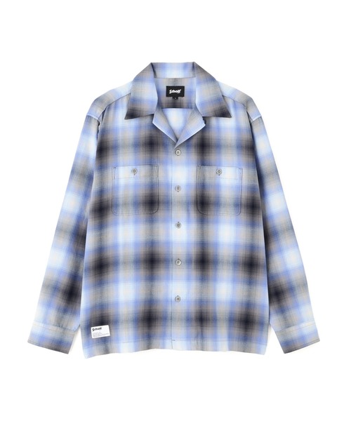 Schott N.Y.C（ショット） シャツ Schott/ショット/OMBRE CHECK SHIRT