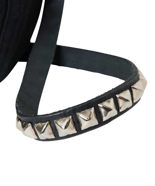 HYSTERIC GLAMOUR ショルダーバッグ STUDSベルト メンズ レディース