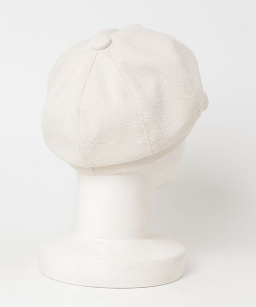 「rectangle」 キャスケット FREE アイボリー レディース_画像2