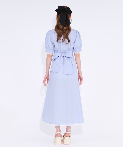 「apres jour」 半袖ワンピース X-LARGE ベージュ レディース_画像8