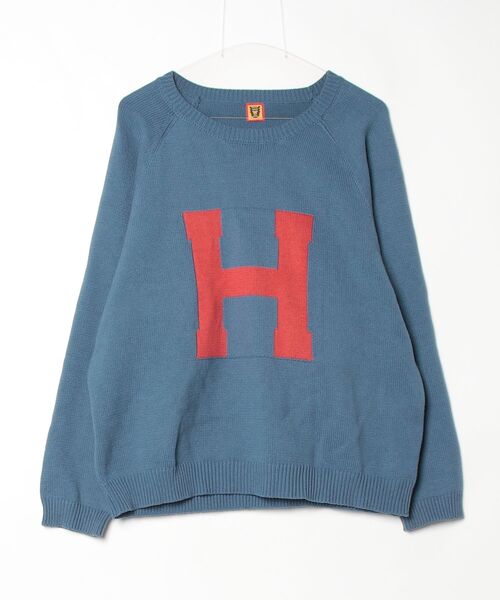 HUMAN MADE（ヒューマンメード） 長袖ニット S ブルー メンズ