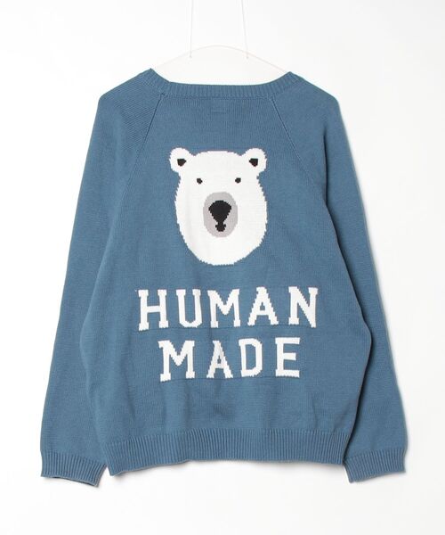 HUMAN MADE（ヒューマンメード） 長袖ニット S ブルー メンズ