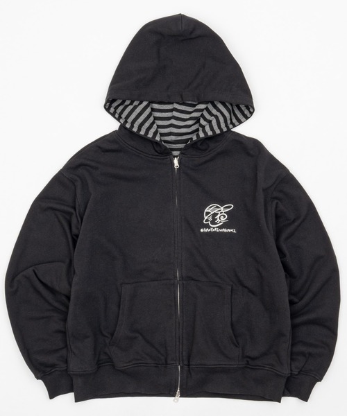 kaoyorinakami パーカー punchbike reversiblehoodie / パンチバイク