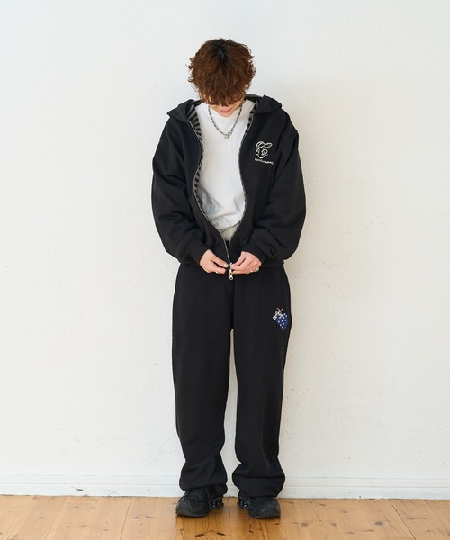 kaoyorinakami パーカー punchbike reversiblehoodie / パンチバイク