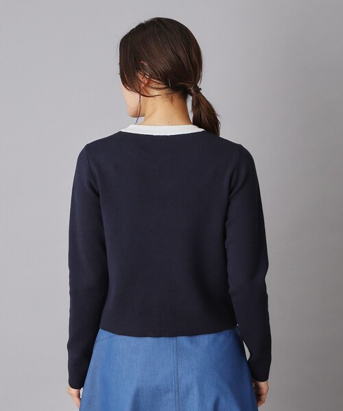 DRESSTERIOR ベルト付き カシミヤ ニット カーディガン オフホワイト レディース ドレステリア【中古】4-1028T∞ DRESSTERIOR ベルト付き カシミヤ ニット カーディガン オフホワイト