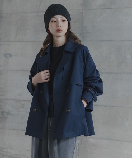 URBAN RESEARCH Sonny Label トレンチコート コート 撥水ショート