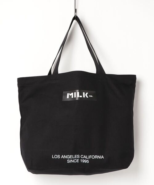 「MILKFED.」 トートバッグ ONE SIZE ブラック レディース_画像2