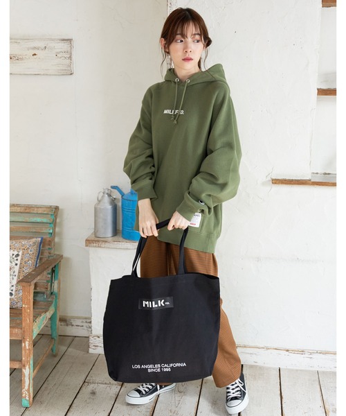 「MILKFED.」 トートバッグ ONE SIZE ブラック レディース_画像5