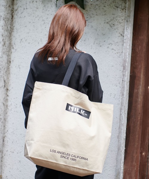 「MILKFED.」 トートバッグ ONE SIZE ブラック レディース_画像7