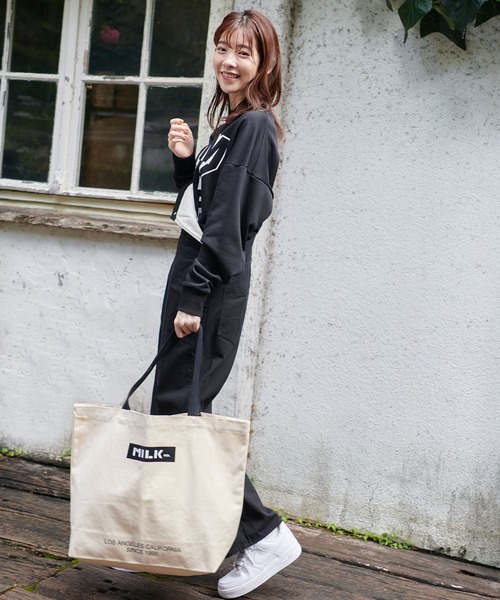 「MILKFED.」 トートバッグ ONE SIZE ブラック レディース_画像8