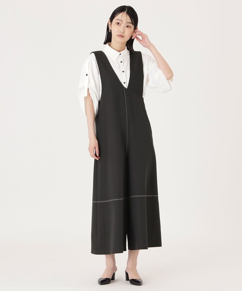 「CAST:」 オールインワン M グレー系その他2 レディース_画像3