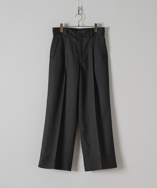 「Casper John」 スラックス SMALL チャコールグレー メンズ_画像2