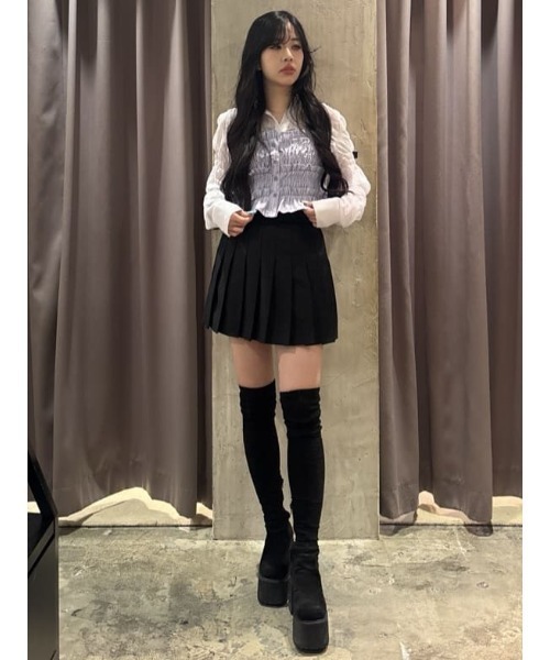 SLY（スライ） スカート SIMPLY MINI PLEATS SKORT シンプリーミニ