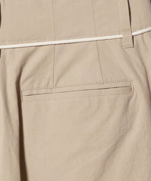 パンツ コットン タック ストリング ハーフパンツ レディース_16