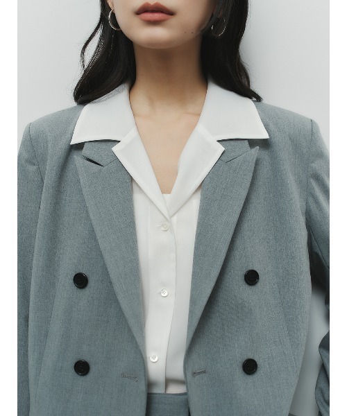 anuans（アニュアンス） ジャケット テーラードジャケット ピークド