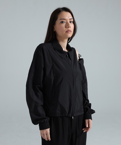 Y-3 ナイロンジャケット レディース ワイスリー Y-3 (ワイスリー) ナイロン フルジップ 中綿 ジャケット PADDED JKT
