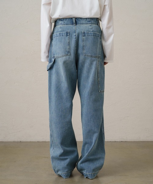 「LOUNGEDRESS」 デニムパンツ LARGE ブルー レディースの画像