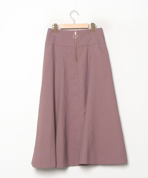 「green label relaxing」 フレアスカート 40 ブラウン レディース_画像2