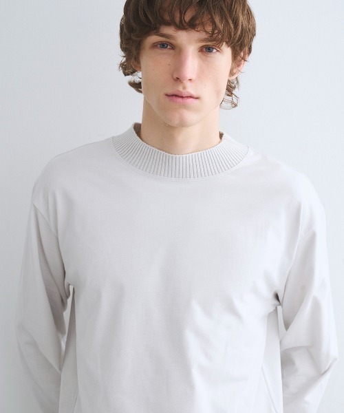 three dots（スリー ドッツ） uvカット tシャツ パウダリーコットン
