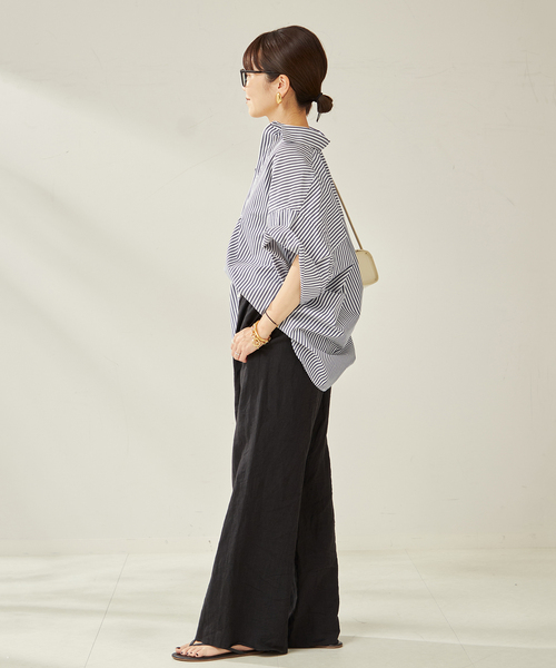 plage（プラージュ） ブラウス シャツ 「追加」Roll Up Cuffs シャツ