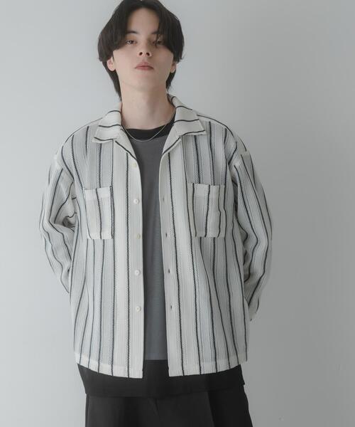 SENSE OF PLACE by URBAN RESEARCH シャツ ダブルポケットオープン