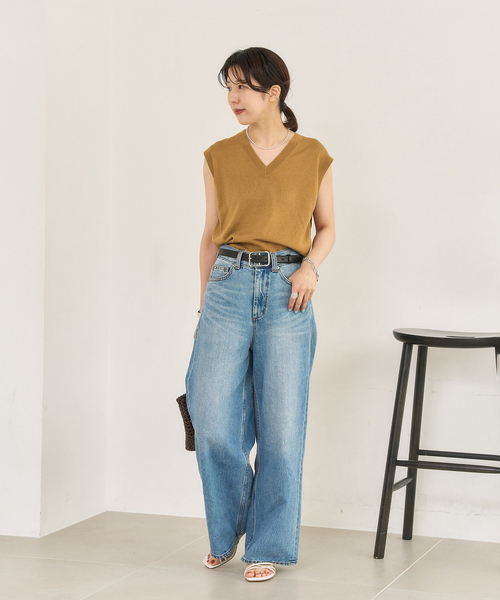 サンダル 3.5cmスクエア2WAYサンダル レディースの画像