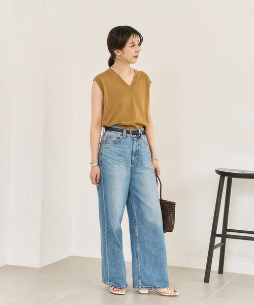 サンダル 3.5cmスクエア2WAYサンダル レディースの画像