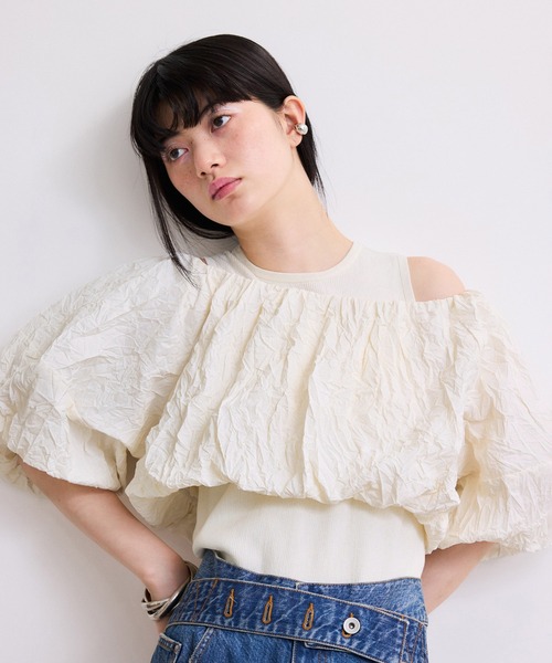 ADAM ET ROPE'（アダムエロペ） 「WEB限定」ニットタンクセット