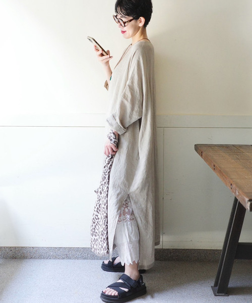 JOURNAL STANDARD LUXE リネン混　ワンピース JOURNAL STANDARD LUXE（ジャーナルスタンダード ラックス