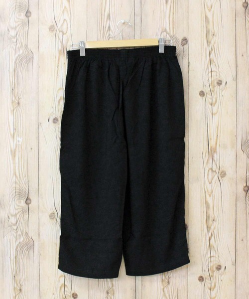 TopIsm（トップイズム） ステテコ ワイドパンツ パンツ レーヨンリーフ