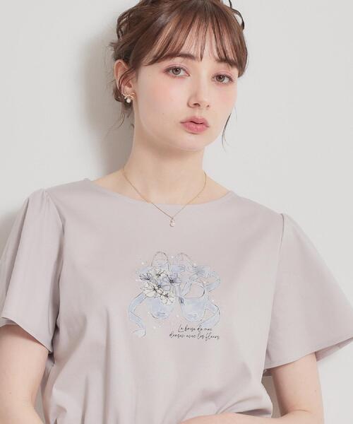 Couture Brooch（クチュール ブローチ） tシャツ 「接触冷感・UVカット