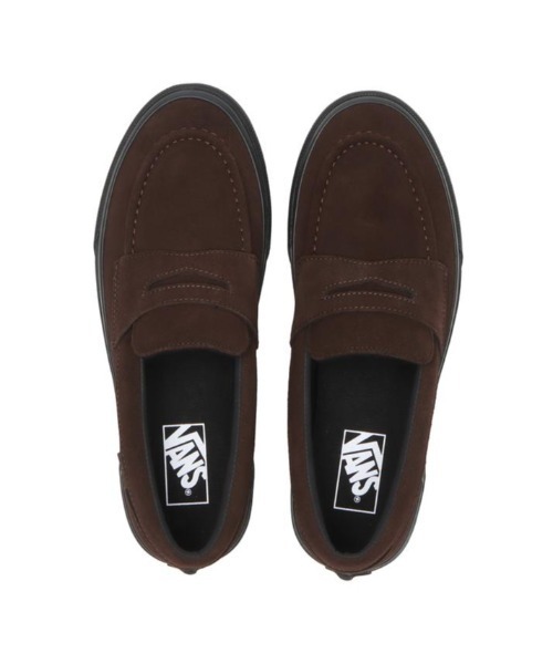 VANS（ヴァンズ） ローファー 5h ブラウン メンズ : ZOZOTOWN Yahoo!店
