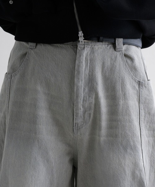 「epnok」 デニムパンツ MEDIUM グレー メンズ_画像6