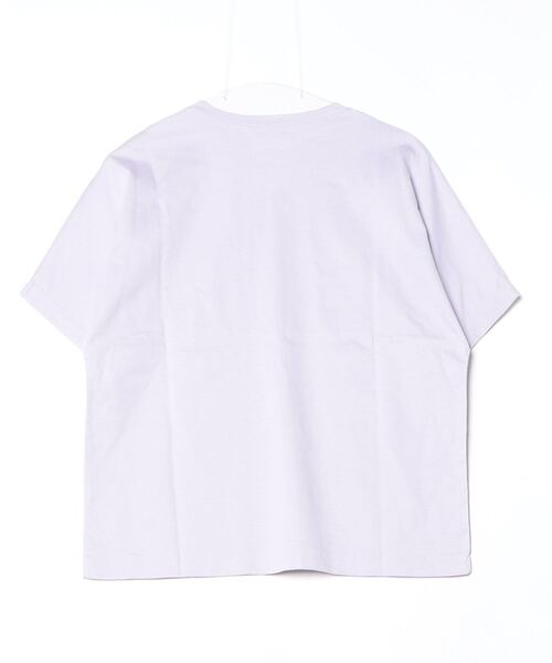 「ebure」 半袖Tシャツ 38 パープル レディース_画像2