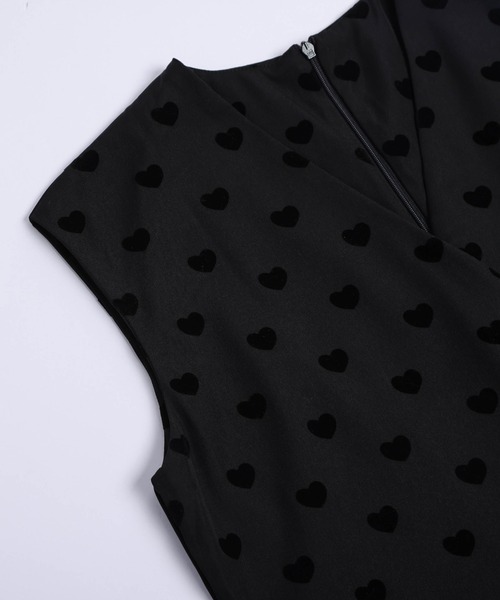 「AMELY」 「La-gemme」オールインワン M ブラック レディース_画像2