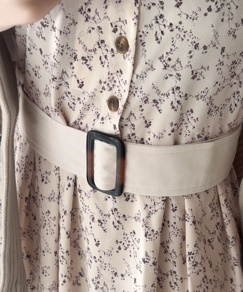 「mily bilet」 半袖ワンピース MEDIUM ネイビー レディース_画像7