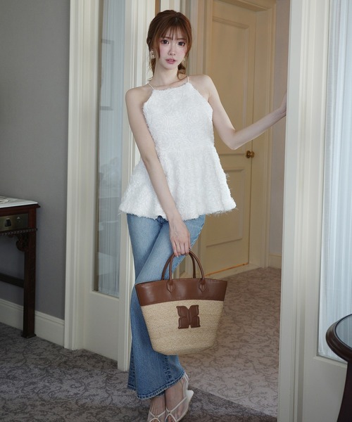 EIMY ISTOIRE（エイミーイストワール） ブラウス シャツ ROSE CAMI