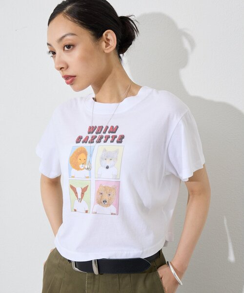 Whim Gazette（ウィム ガゼット） tシャツ 「UNFORTUNATE PORTRAIT